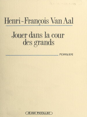 cover image of Jouer dans la cour des grands